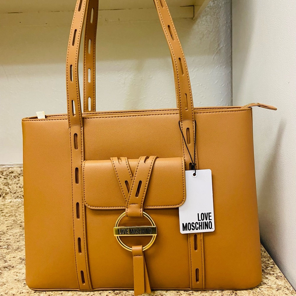 Love Moschino Borsa Pu Cammello Tote